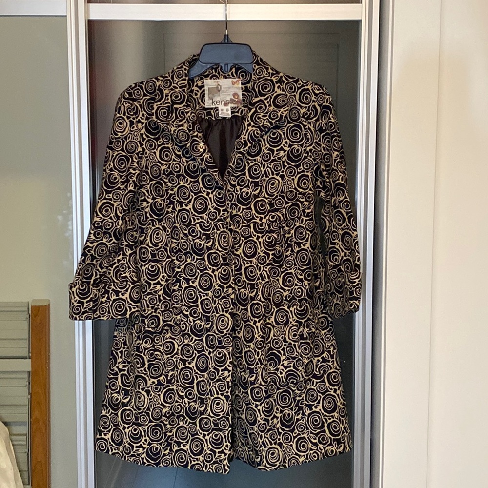 Kensie 60’s car style coat